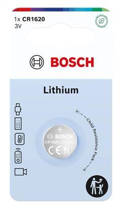 Bosch CR1620B1/00 Lithium (Blistr 1 ks)0 