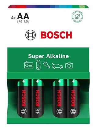 Bosch LR6SA4B/ 00 Super Alkaline (Blistr 4 ks)0 