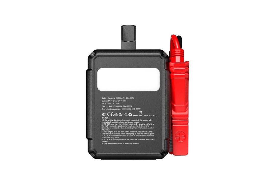 TOPDON Car Jump Starter V4000 HD4 