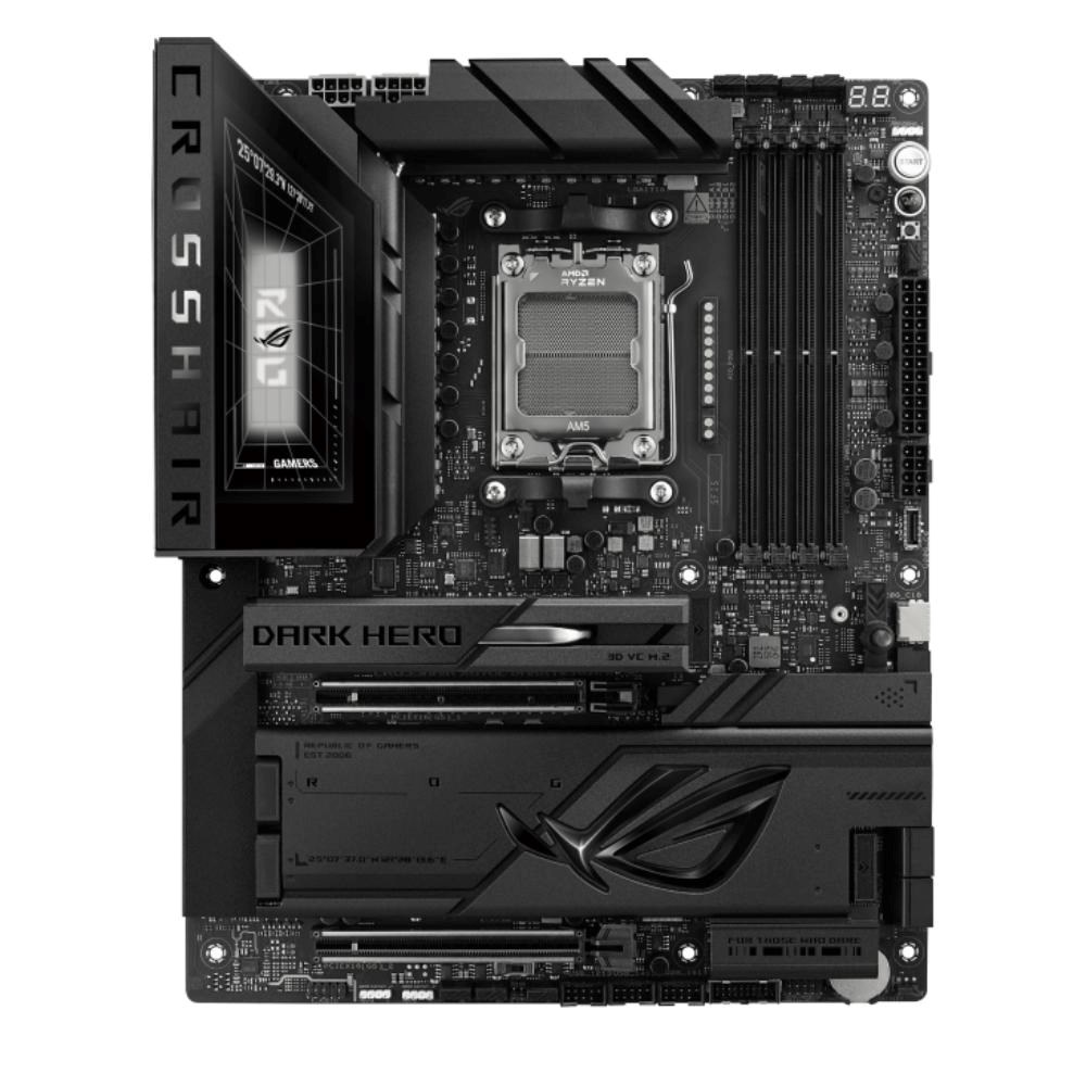 ASUS MB Sc AM5 ROG CROSSHAIR X870E DARK HERO,  AMD X870E,  4xDDR5,  WiFi,  1xHDMI,  2xUSB40 