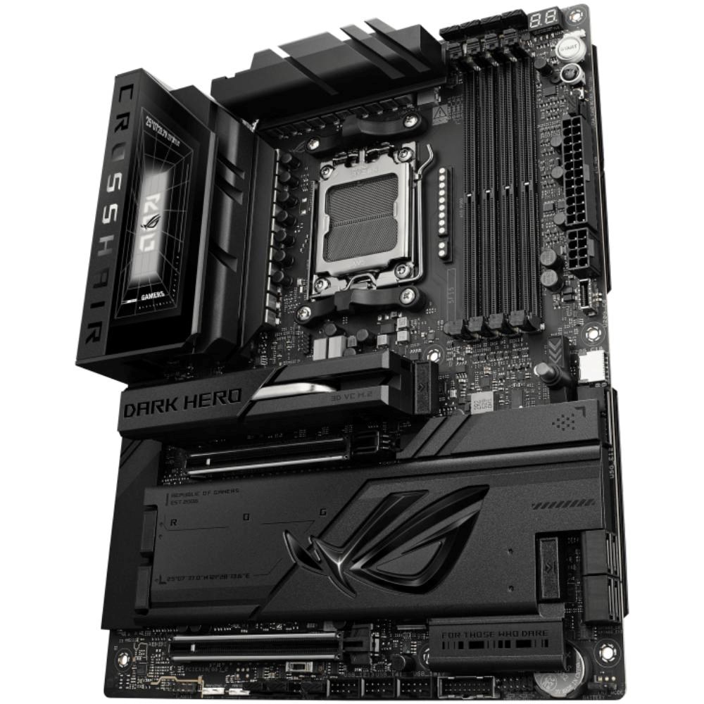 ASUS MB Sc AM5 ROG CROSSHAIR X870E DARK HERO,  AMD X870E,  4xDDR5,  WiFi,  1xHDMI,  2xUSB43 