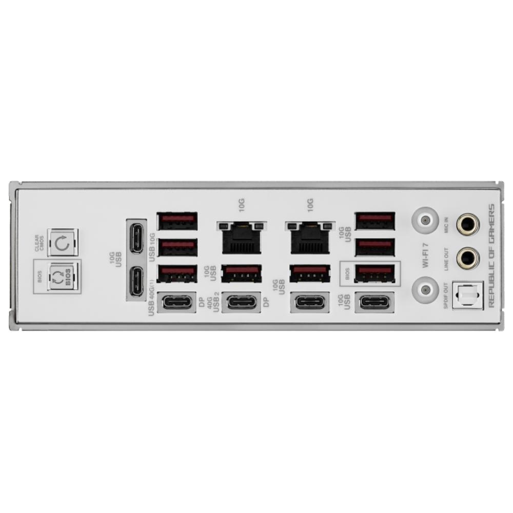 ASUS MB Sc AM5 ROG CROSSHAIR X870E GLACIAL,  AMD X870E,  2xDDR5,  WiFi,  2xUSB4,  E-ATX13 