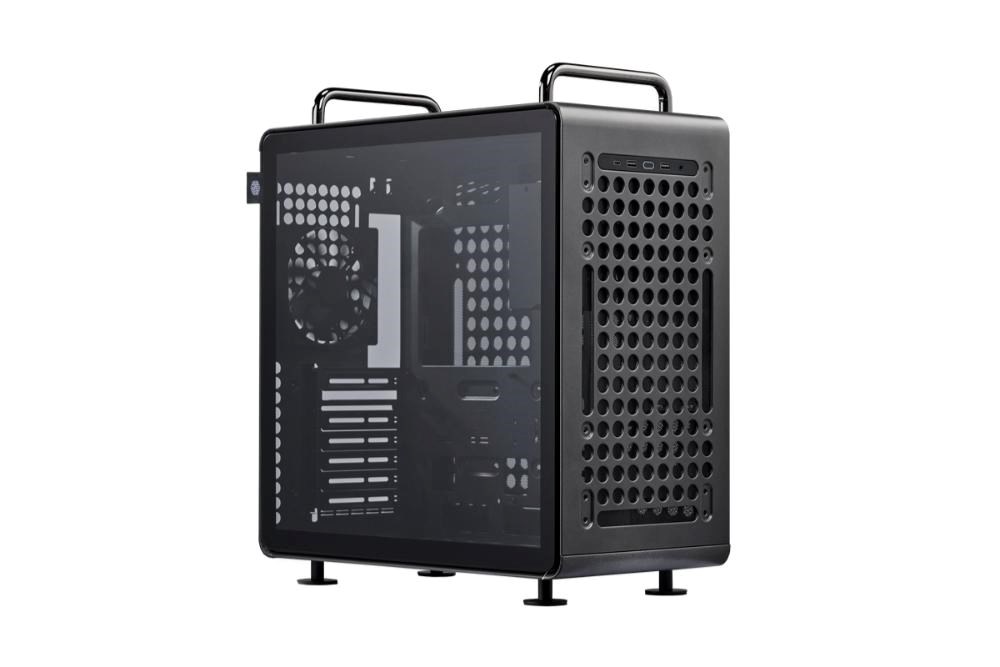 Cooler Master case QUBE 540,  ATX,  Průhledná bočnice,  1x120mm Fan,  Černá0 
