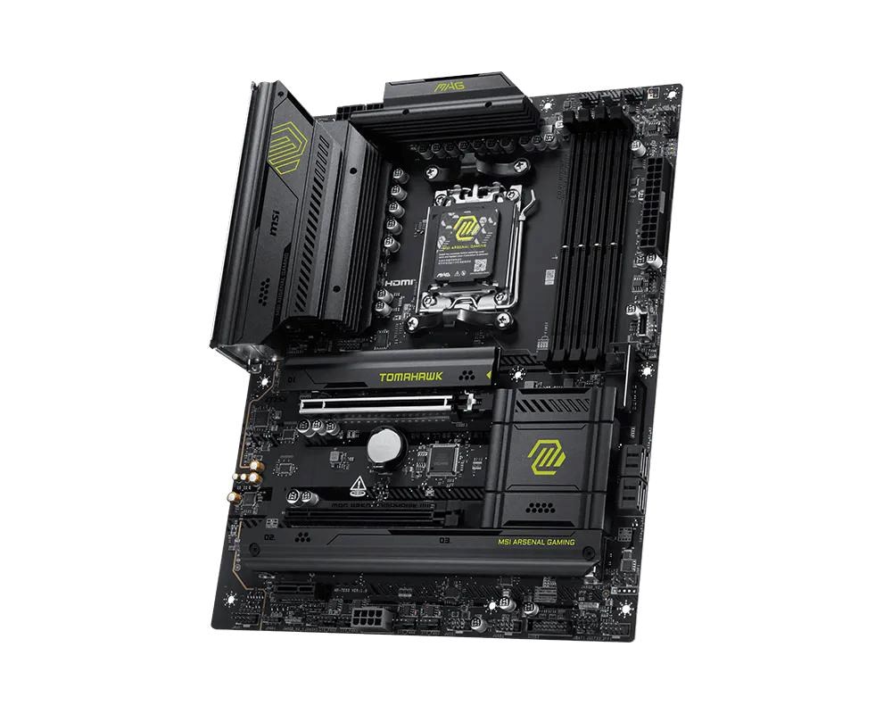 MSI MB Sc AM5 MAG B850 TOMAHAWK WIFI,  AMD B850,  4xDDR5,  WiFi,  1xHDMI4 