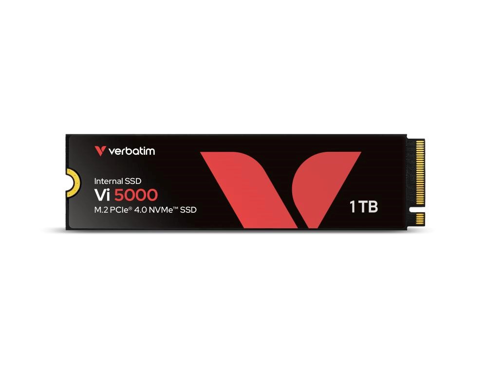 VERBATIM SSD Vi5000 Internal PCIe NVMe M.2 SSD 1TB ,  W 4500/  R 5000 MB/ s0 