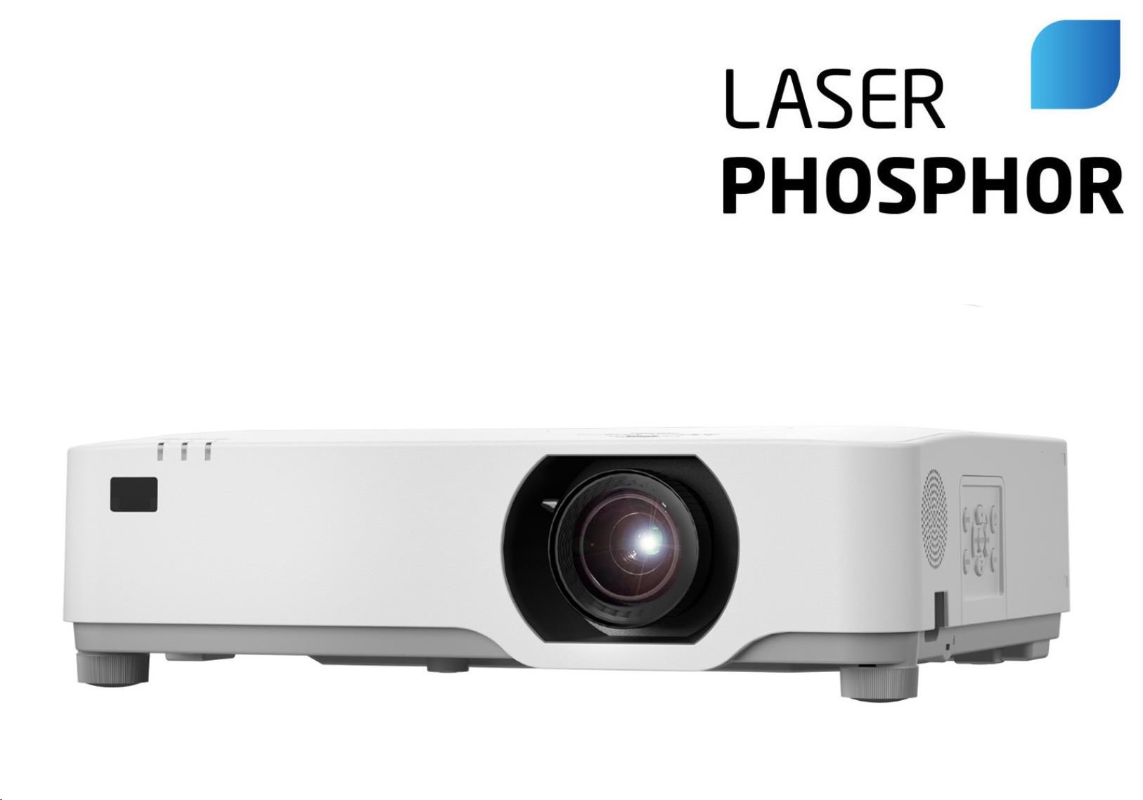 Sharp P621U laser projektor,  3LCD,  6200lm,  1920x1200, 16:10,  3000000:1