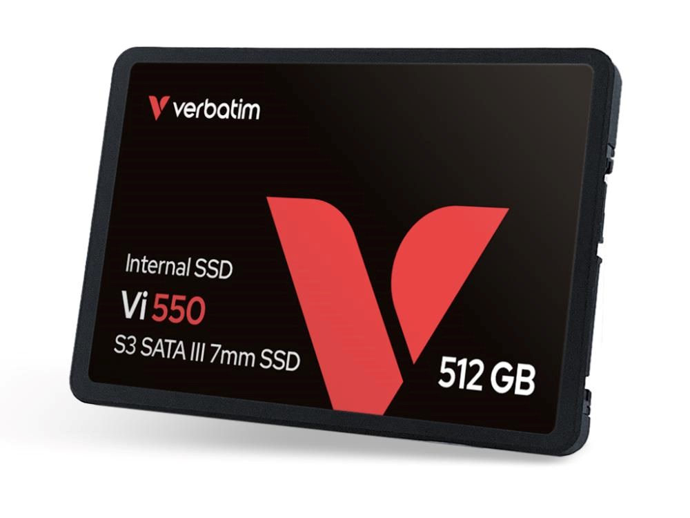 VERBATIM SSD Vi550 S3 512GB SATA III,  2.5” W 535/  R 560 MB/ s0 