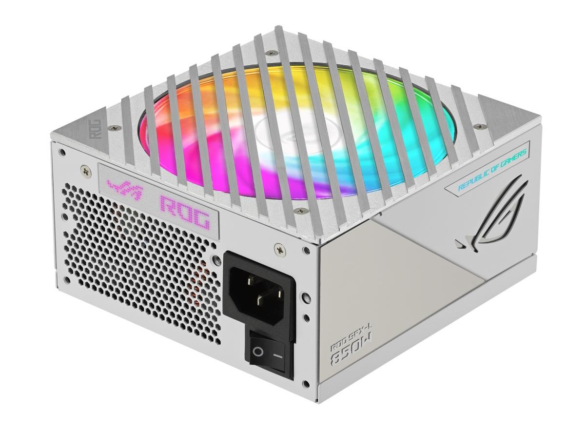 BAZAR - ASUS zdroj ROG Loki SFX-L 850W White Edition,  80+ Platinum,  ARGB (Bez příslušenství)1 