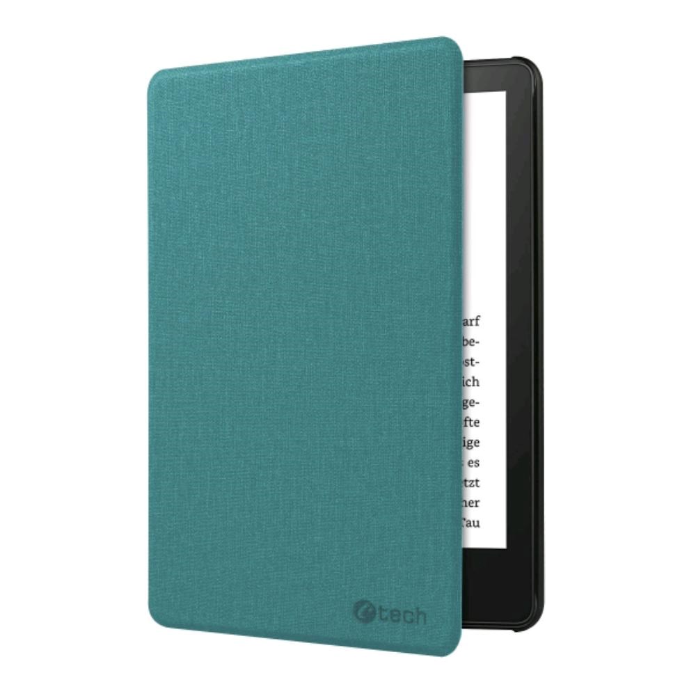 C-TECH PROTECT pouzdro pro Amazon Kindle PAPERWHITE 2024/ COLORSOFT,  WAKE/ SLEEP funkce,  hardcover,  zelené0 