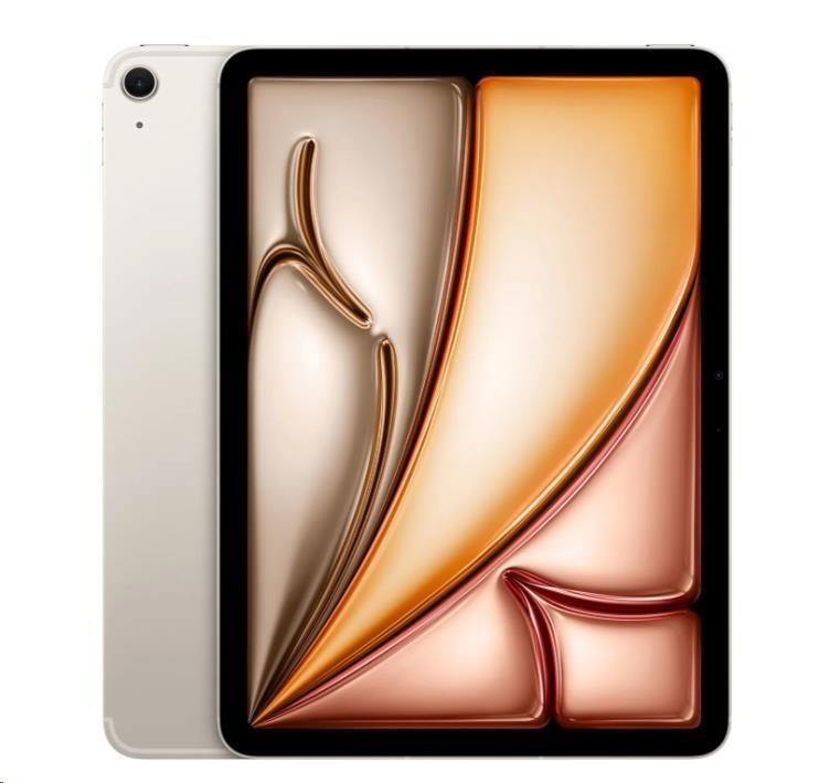 Apple iPad Air 11" (M4) - 2026/ Wi-Fi + Cellular/ 11"/ 2360x1640/ 12GB/ 256GB/ iPadOS26/ Starlight