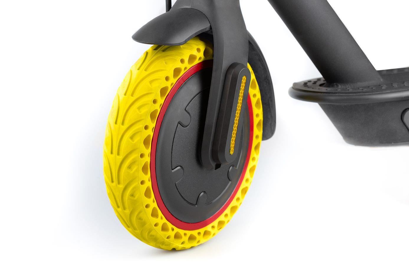 Bezdušová pneumatika pro Xiaomi Scooter žlutá (Bulk)7 