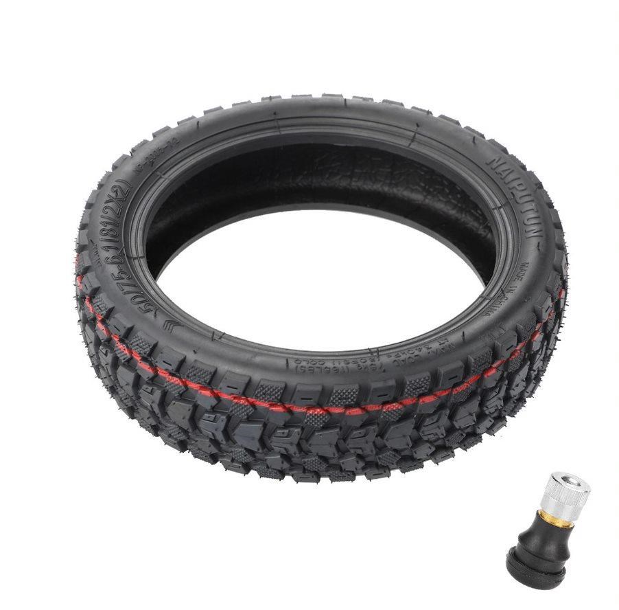 RhinoTech Bezdušová pneumatika s hlubokým vzorkem a ventilkem pro Scooter 8.5x2,  černá1 