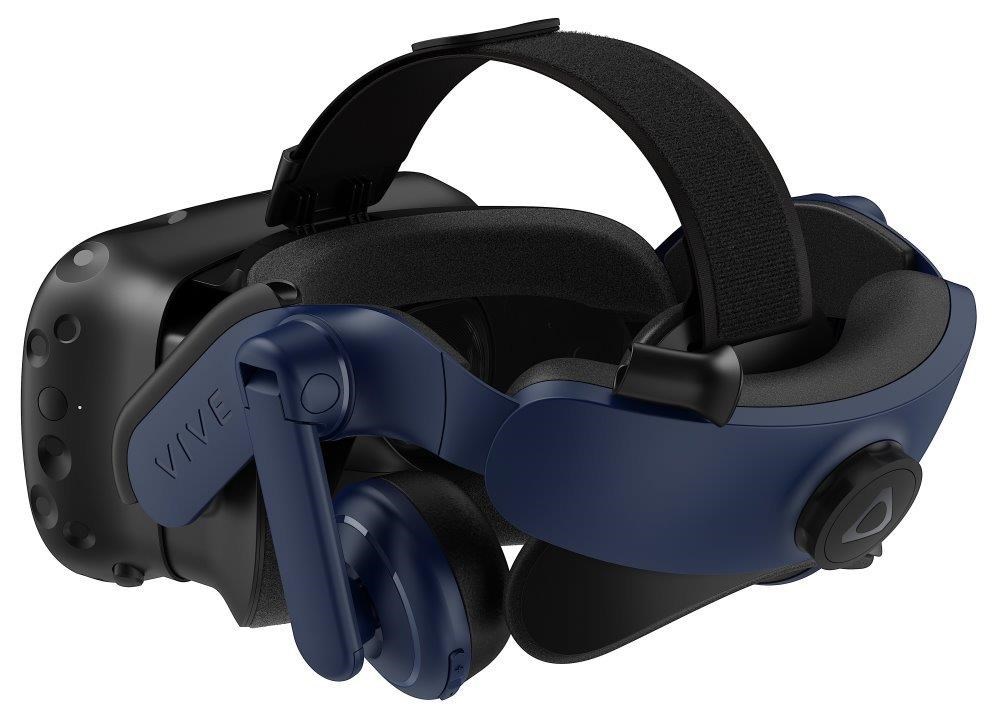 HTC Vive Pro 2 HMD brýle pro virtuální realitu,  2x 2448x2448px 5K rozlišení,  120Hz,  FOV 120°,  černá/ modrá6 