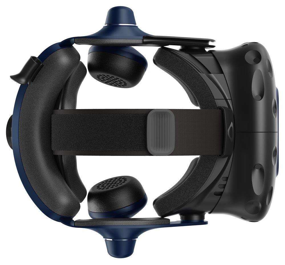 HTC Vive Pro 2 HMD brýle pro virtuální realitu,  2x 2448x2448px 5K rozlišení,  120Hz,  FOV 120°,  černá/ modrá7 