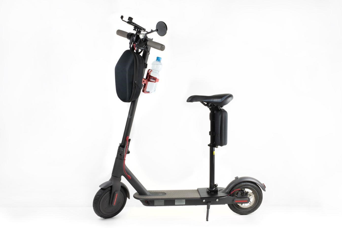Small Back Seat for Xiaomi Scooter M365/ 1S/ Pro/ Pro2 Black-Red (OEM)6 