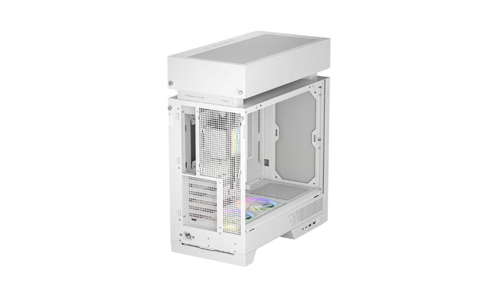 DEEPCOOL Case CL6600 WH,  ATX,  Průhledná bočnice,  vodní chlazení,  bílá7 