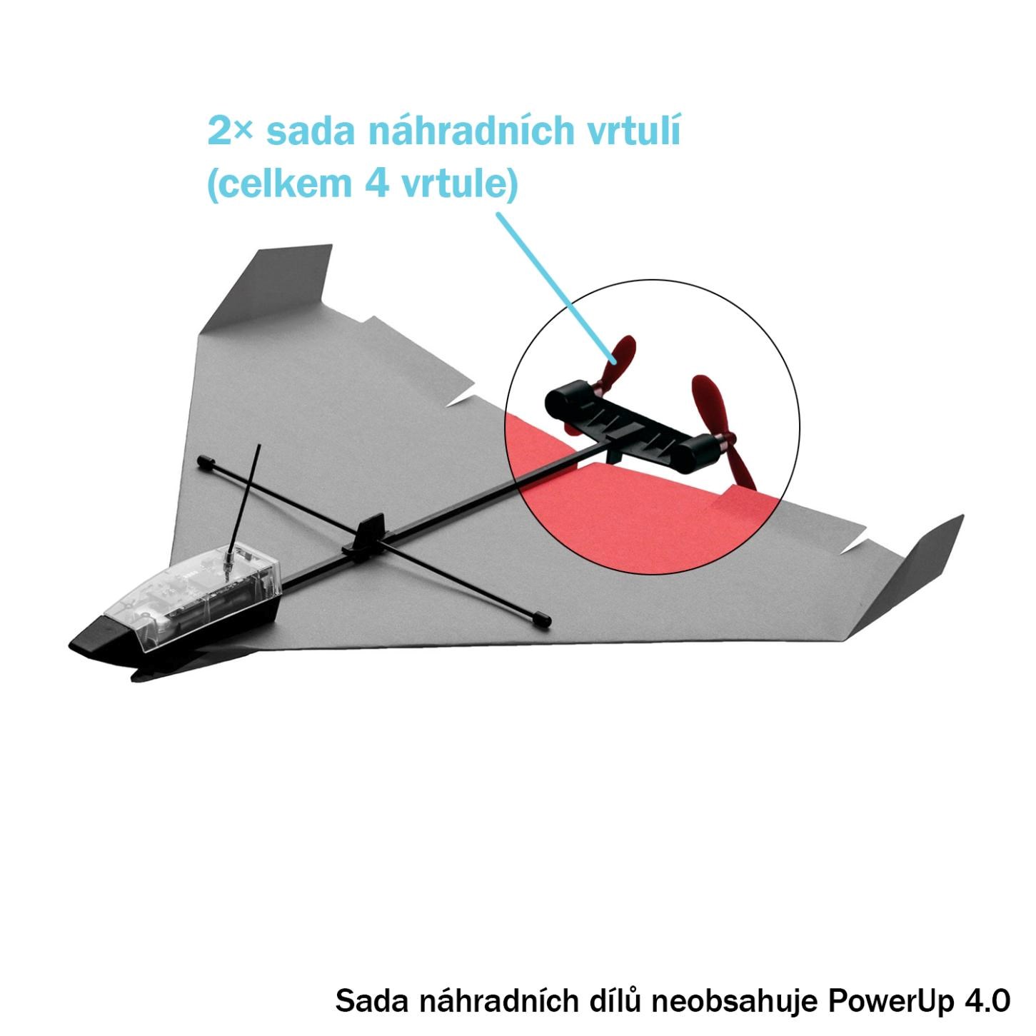 PowerUp Sada náhradních dílů Spare Parts pro letadlo 4.04 