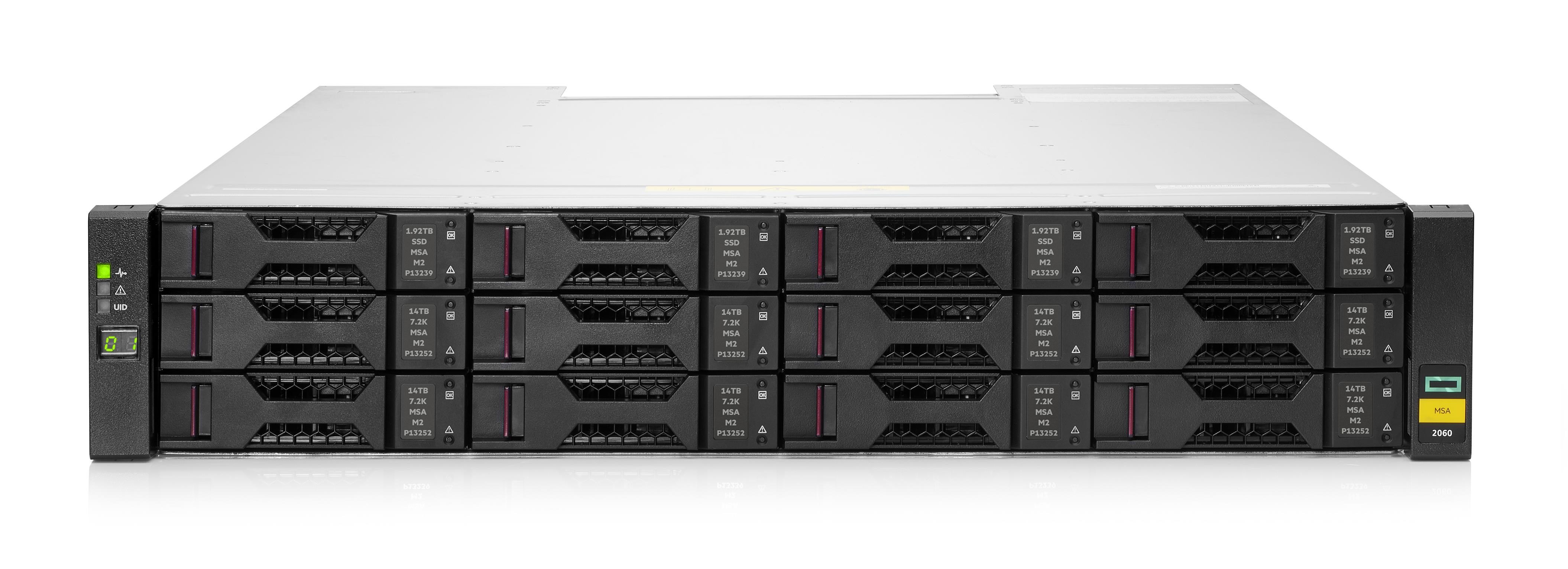 HPE MSA 2060 LFF 2x10/ 25GbE iSCSI Array