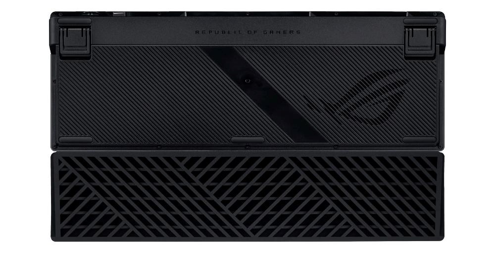 ASUS klávesnice ROG Azoth 96 HE,  Mechanická,  Bezdrátová,  BT,  RF 2.4GHz,  US,  černá0 