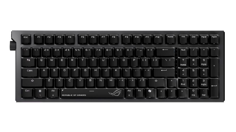 ASUS klávesnice ROG Strix Morph 96 WL,  Mechanická,  Bezdrátová,  US,  černá2 