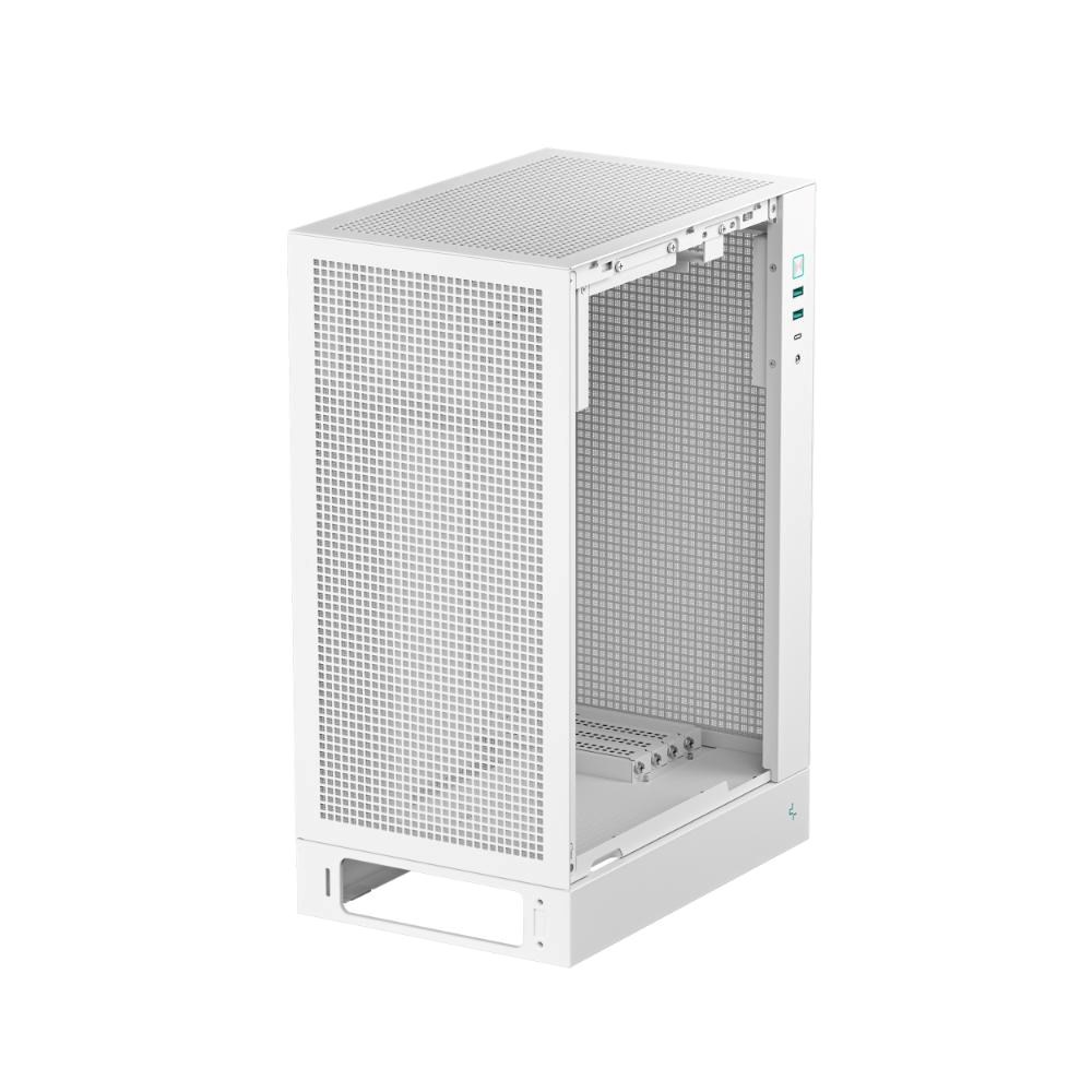 DEEPCOOL Case CH170 PLUS WH,  ATX,  Průhledná bočnice,  bílá6 