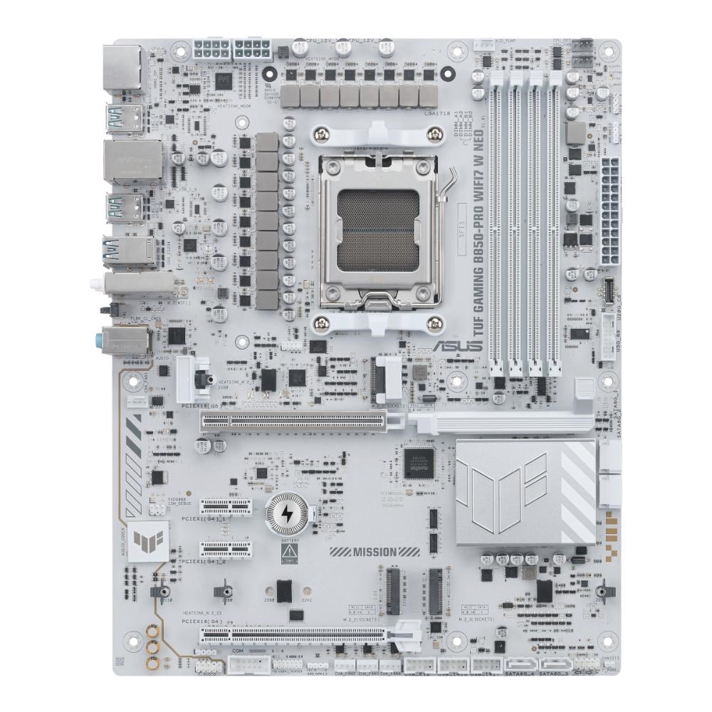 ASUS MB Sc AM5 TUF GAMING B850-PRO WIFI7 W NEO,  AMD B850,  4xDDR5,  1xHDMI,  1xDP13 