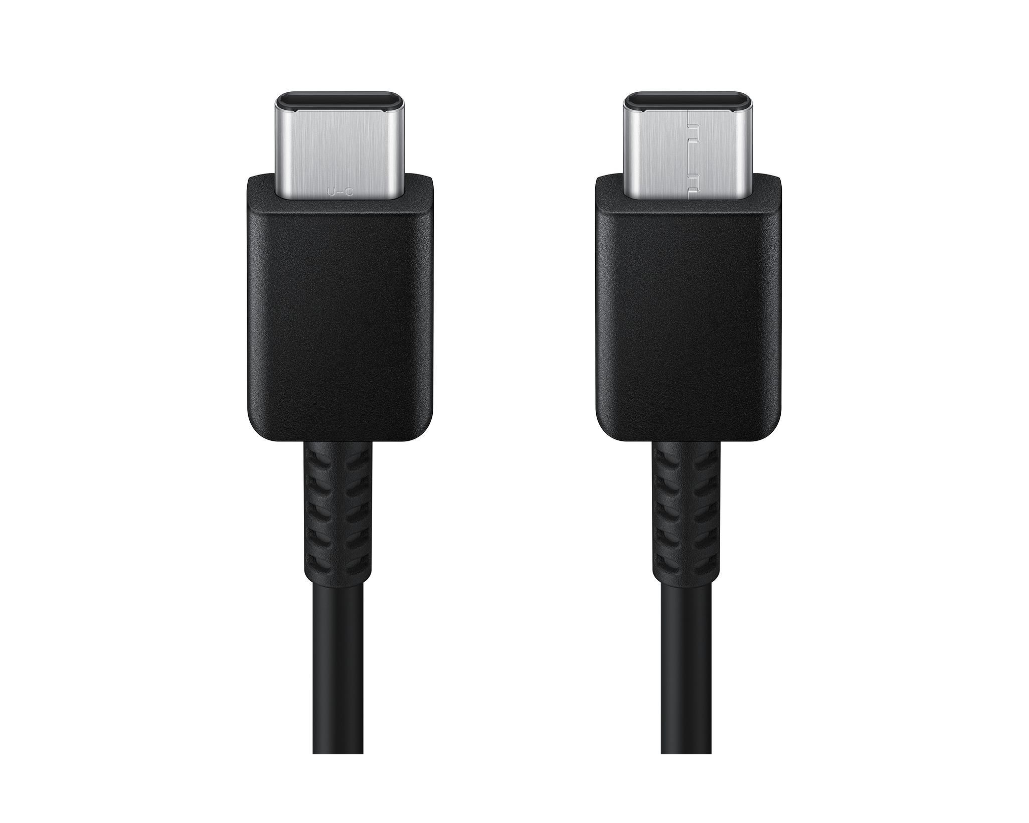 Cable Samsung EP-DX510 - USB cable black,  1.8 m - 24 pin USB-C (M) to 24 pin USB-C (M),  EU1 