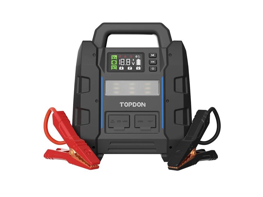 BAZAR - TOPDON startér a tester autobaterie V4500 Plus - Poškozený obal (Komplet)0 