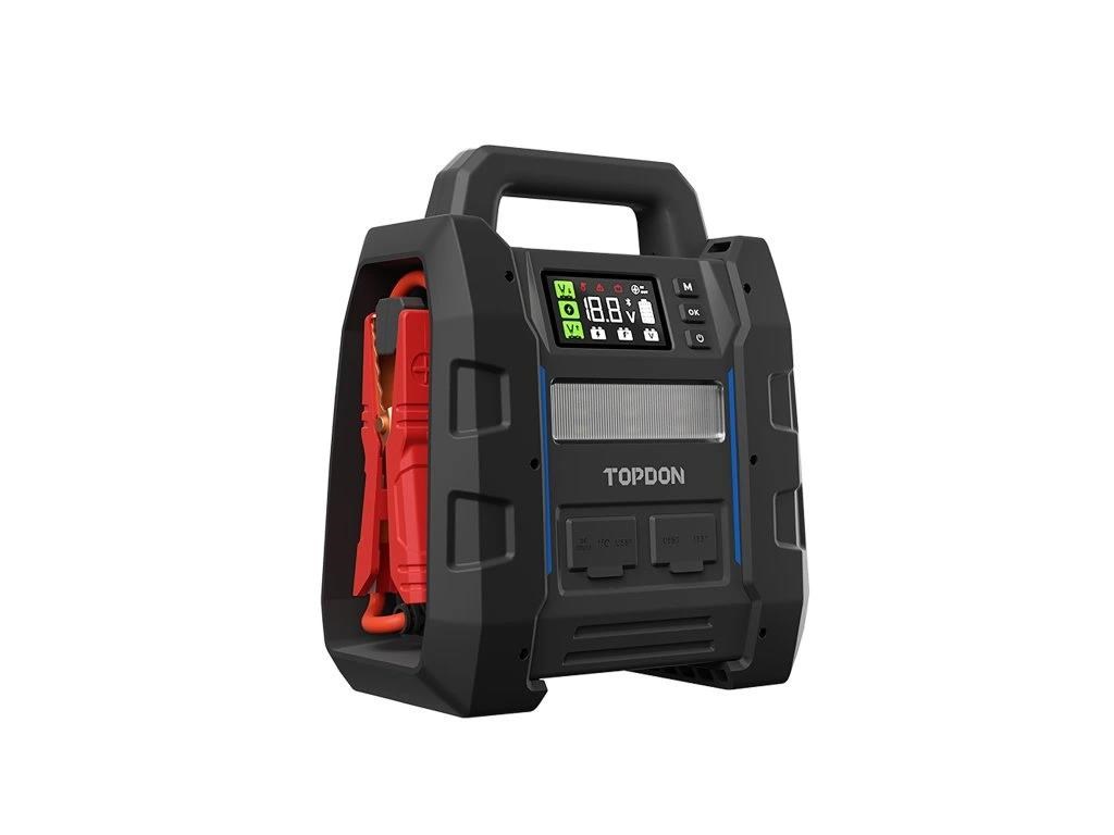 BAZAR - TOPDON startér a tester autobaterie V4500 Plus - Poškozený obal (Komplet)1 