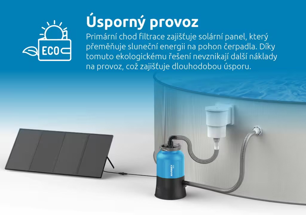 Marimex ProStar Solar 3 bazénová filtrace3 