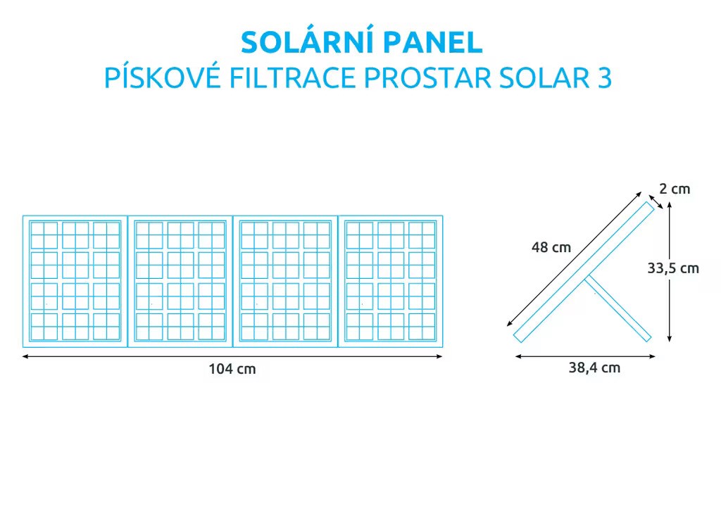 Marimex ProStar Solar 3 bazénová filtrace6 