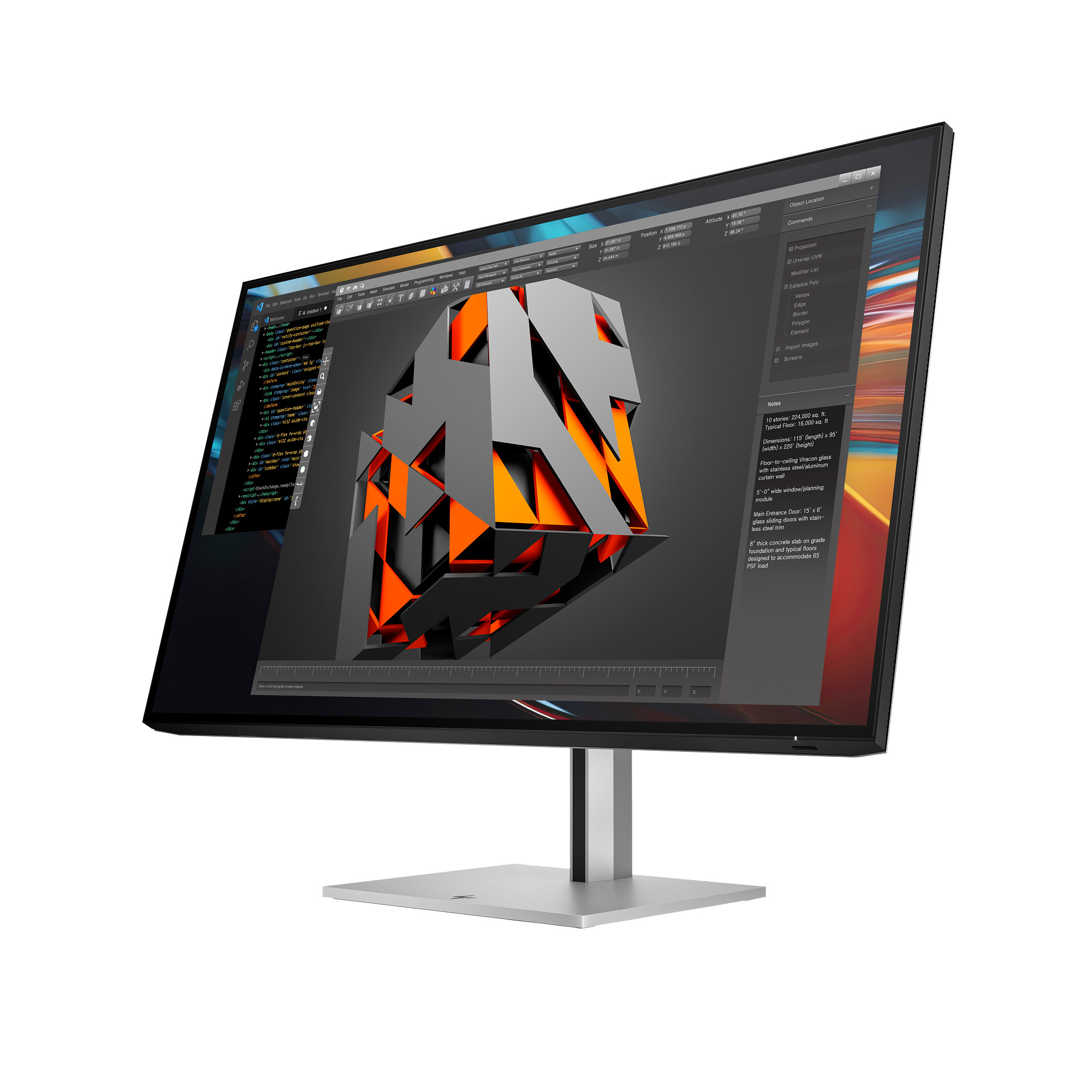 HP LCD 732xk 31, 5