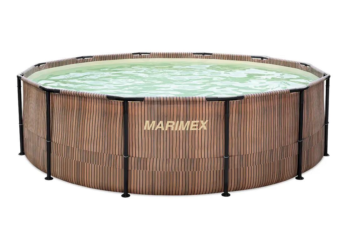 Marimex Florida bazén 4, 57x1, 32 m se zabudovaným skimmerem - motiv TEAK0 