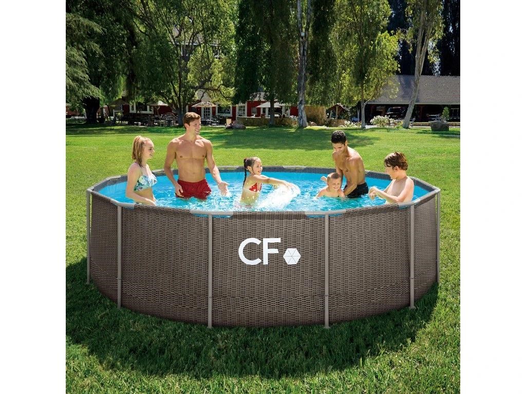CF FRAME bazén,  ratan,  366 x 99 cm1 