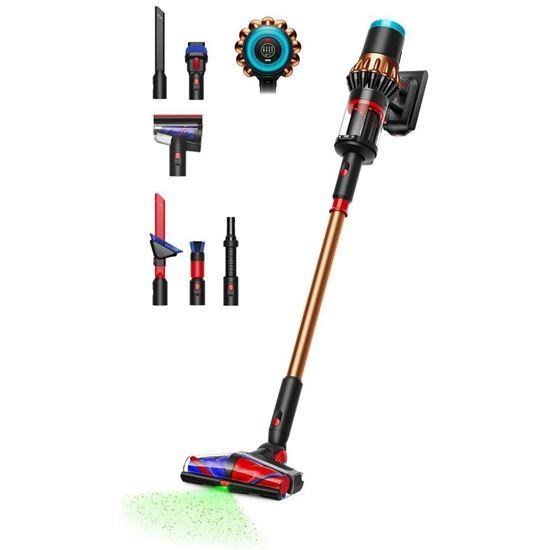 BAZAR - Dyson V16 Piston Animal + Sada pro šetrný detailní úklid černá/ měděná tyčový vysavač - Rozbaleno (Komplet)0 