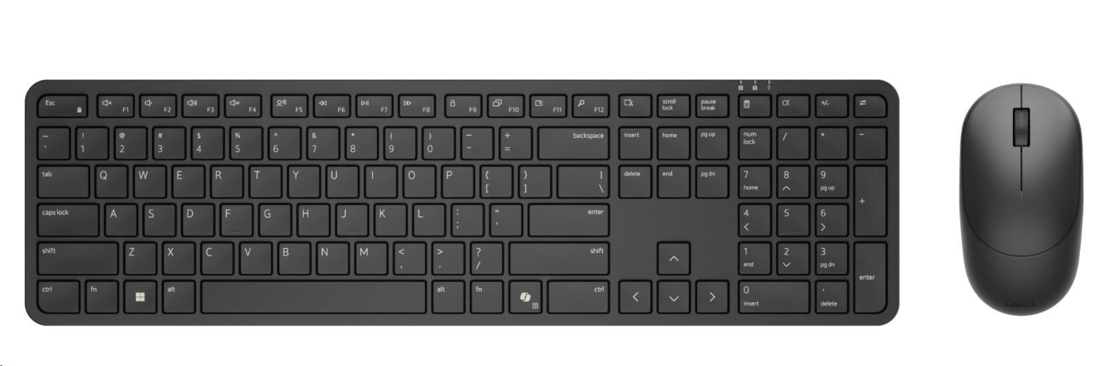 DELL Pro Wireless Keyboard and Mouse - KM526 - German (QWERTZ) - Black1 