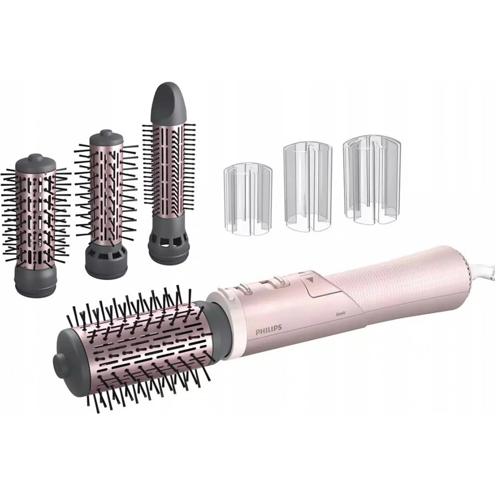 Philips BHA735/ 00 horkovzdušný kartáč,  ionizace,  keramicko-turmalínový povrch,  ThermoProtect,  4 nástavce0 