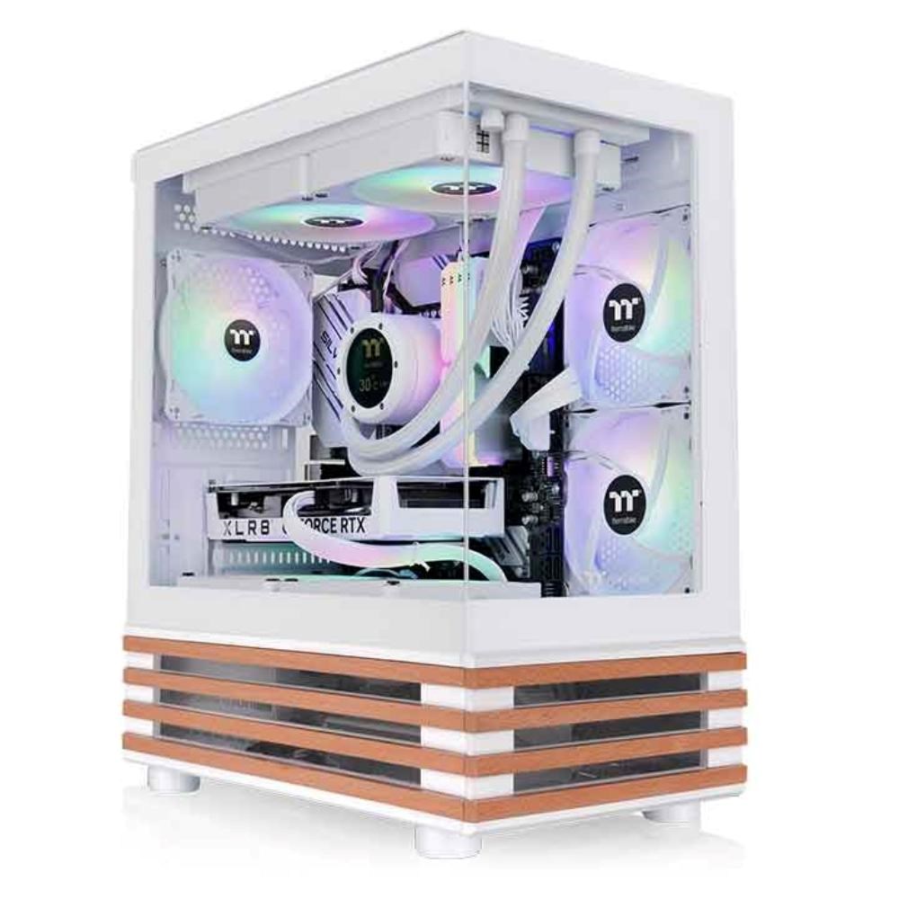THERMALTAKE Case View 170 WS ARGB,  Průhledná bočnice,  bílá0 