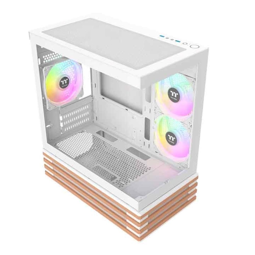 THERMALTAKE Case View 170 WS ARGB,  Průhledná bočnice,  bílá4 