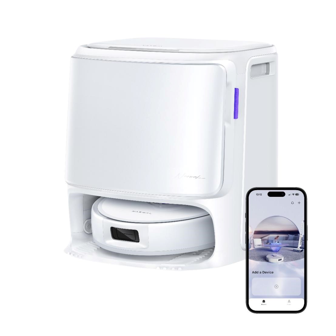 Narwal Freo Z10 Pro white - AI robotický vysavač s rotačním mopem a samočistící stanicí3 