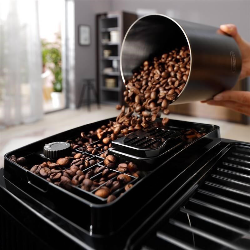 DeLonghi ECAM 220.60.B Magnifica Start automatický kávovar,  1450 W,  vestavěný mlýnek,  15 barů,  displej,  černá4 
