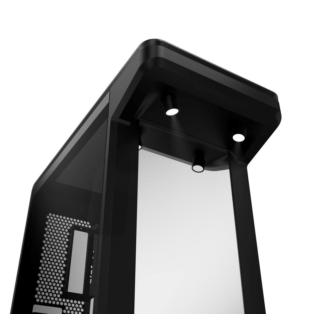 Cooler Master case MasterFrame 360 Stage Mirror,  ATX,  Průhledná bočnice,  Černá3 