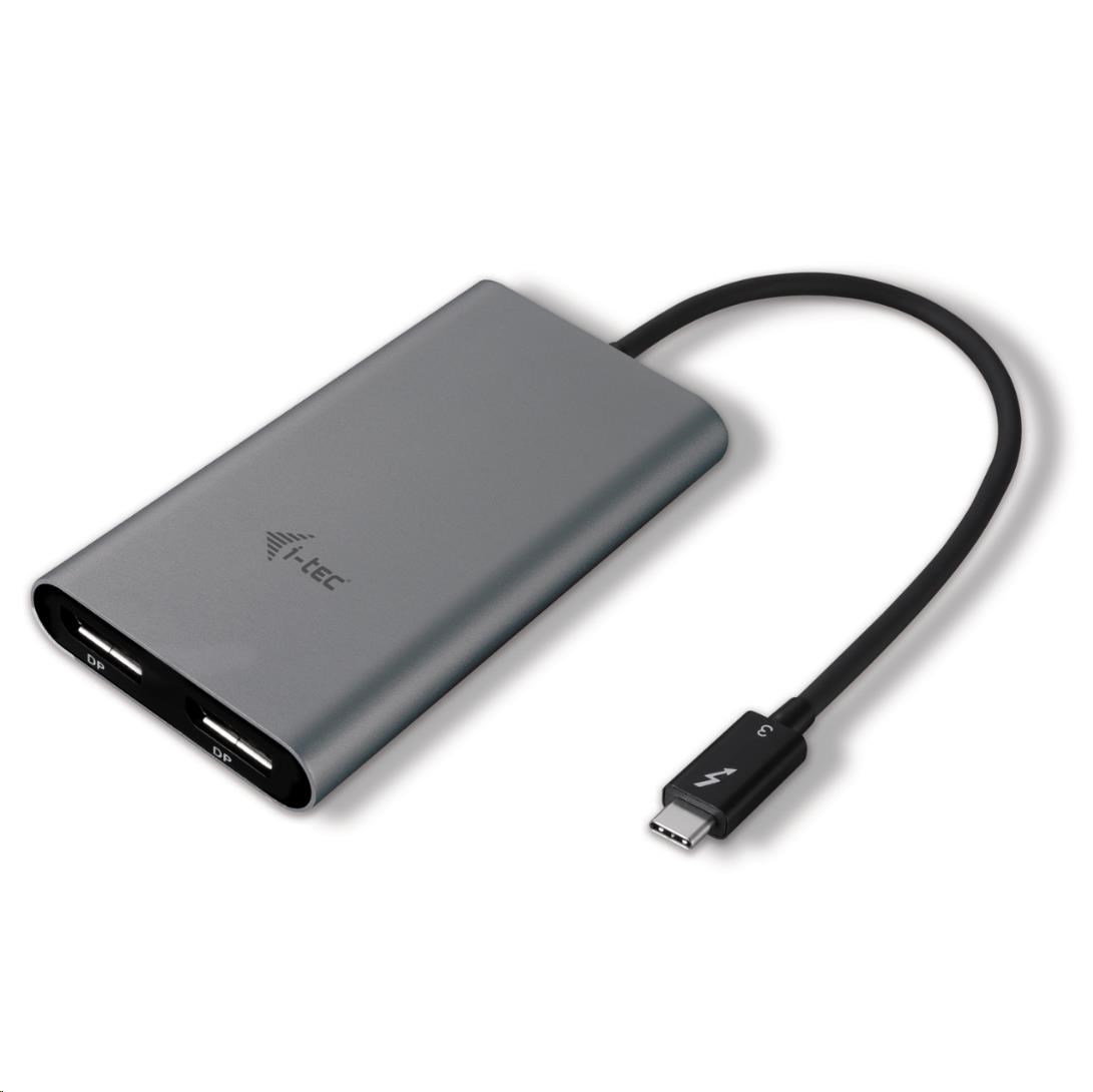 BAZAR - i-tec THUNDERBOLT 3 Dual DP Adapter/ 60Hz - Po opravě (Komplet)