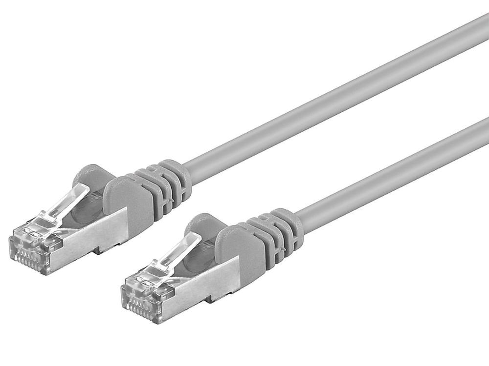 Premiumcord Patch kabel CAT 6a S-FTP, RJ45-RJ45, LSOH,  AWG 26/ 7 5m šedá3 