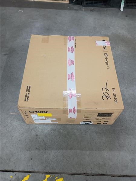 BAZAR - EPSON projektor EH-LS670B Metalická černá - Rozbaleno (Komplet)12 