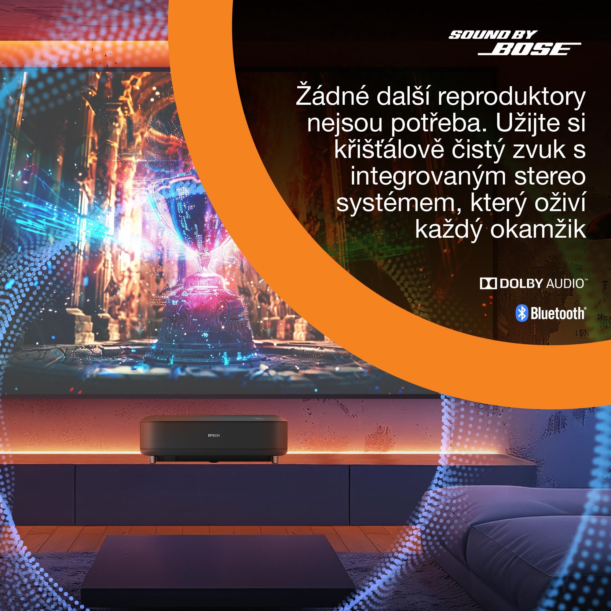 BAZAR - EPSON projektor EH-LS670B Metalická černá - Rozbaleno (Komplet)7 