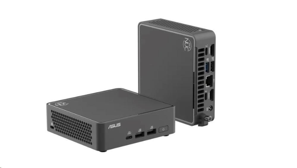 ASUS NUC 15 Pro Mini PC/ NUC15CRK/ Intel Core Ultra 5 225H/ 2x8GB DDR5+512GB+Win11 Pro/ Intel Arc GPU/ L10/ EU power cord8 