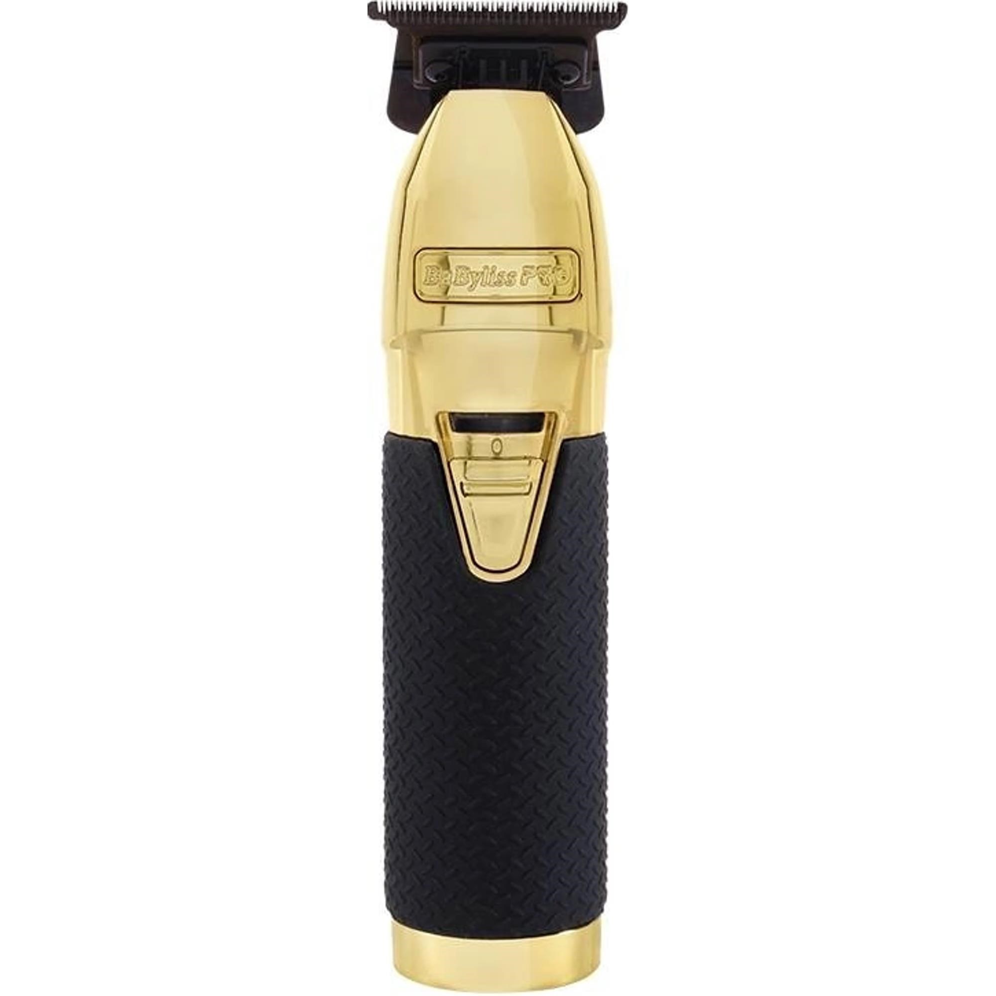 BaByliss PRO FX7870GBPE konturovací zastřihovač Black/ Gold,  DLC T-čepel,  EDM motor,  Li-Ion 120 min0 