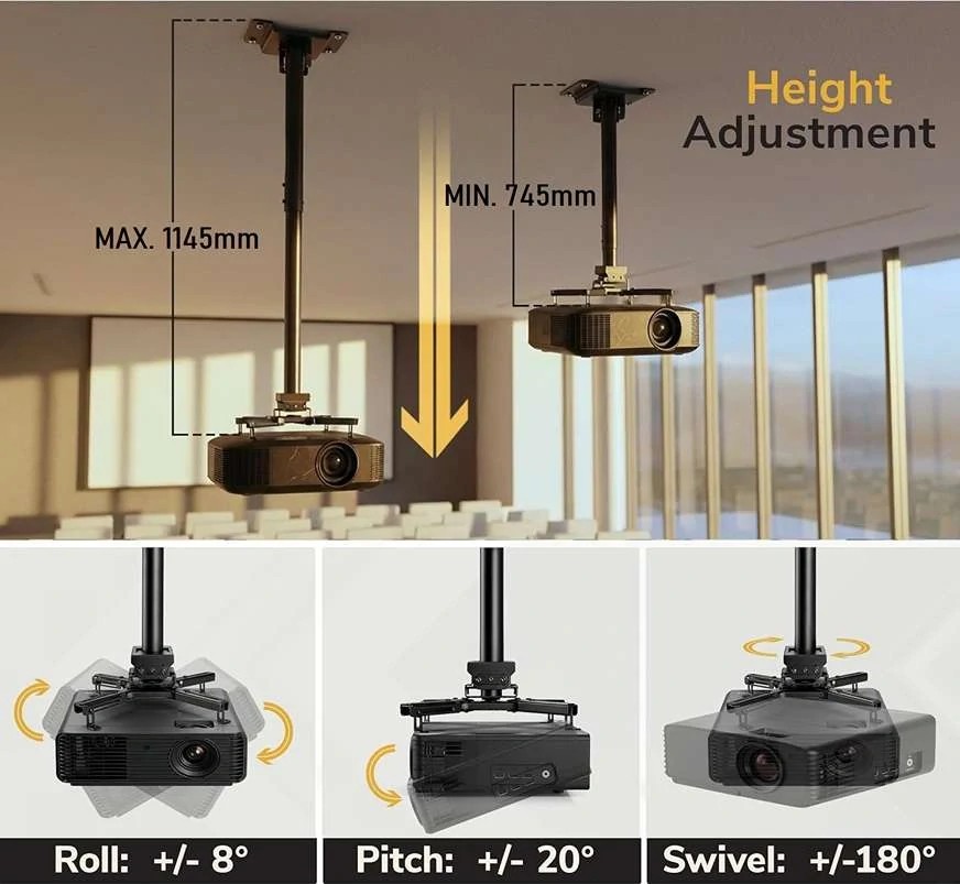 Držák projektoru Fiber Mounts FM072
1 