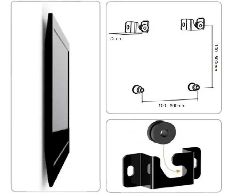 Držák Tv Fiber Mounts FM04
2 